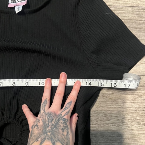 Future Collective cropped wrap top - Picture 3 of 5